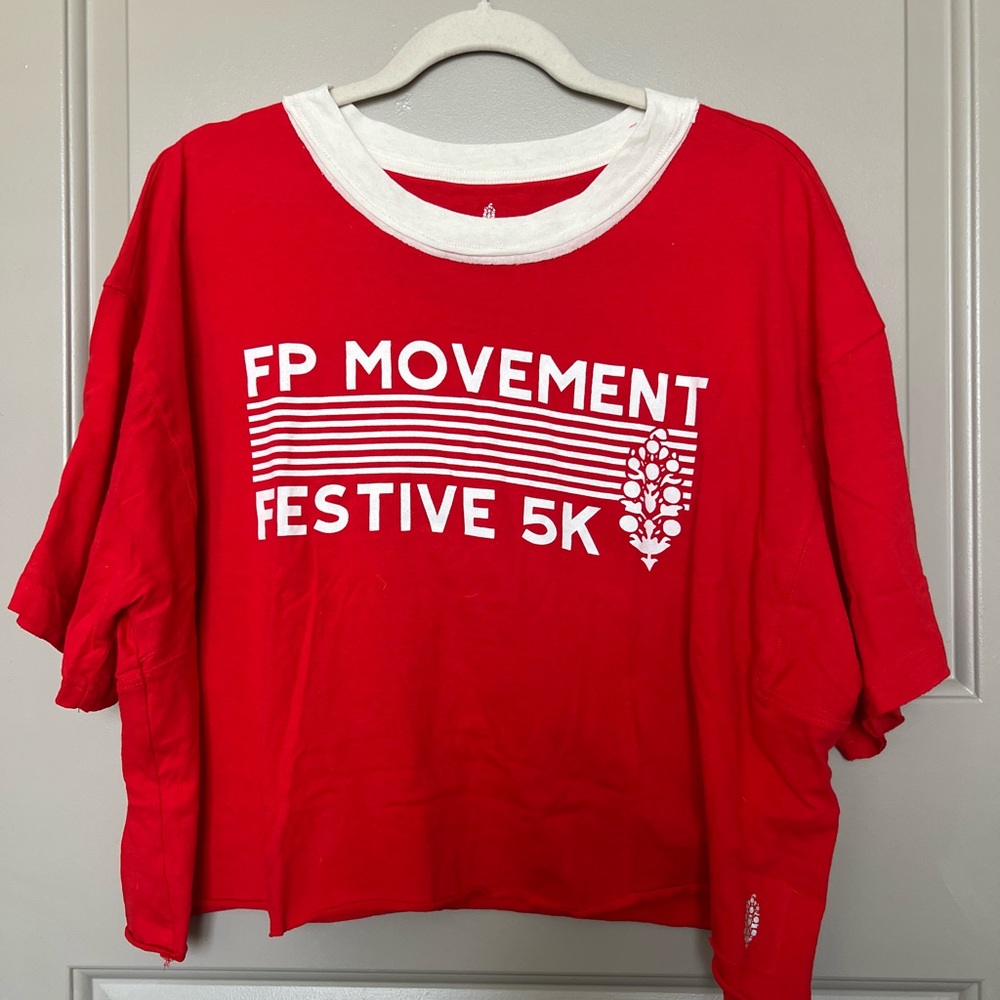 Special Edition Free People Movement Cropped T-shirt